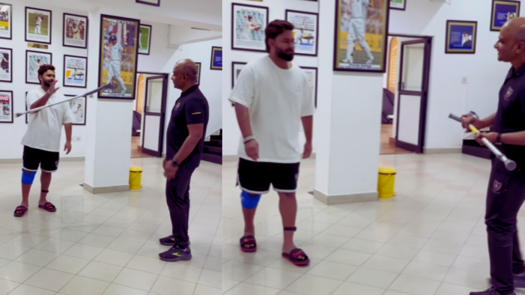 "Happy no more crutches!" Rishabh Pant gives injury update through a viral video on Instagram!
