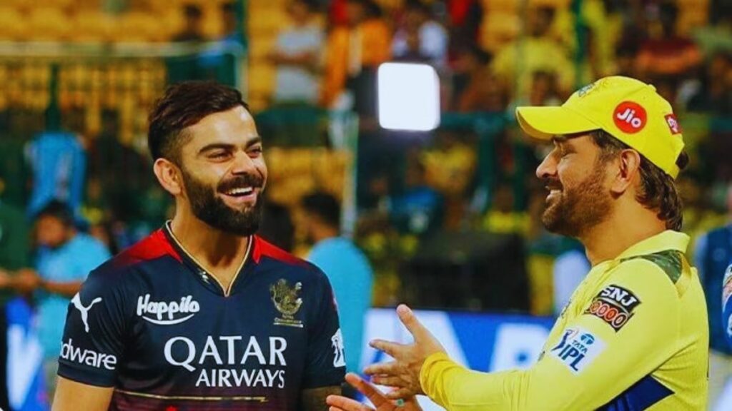 "GOAT Recognizes GOAT" MS Dhoni Hails Virat Kohli's Technique in CSK Dressing Room