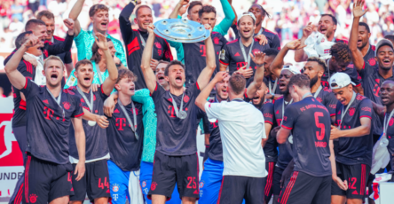 Watch: Bayern Munich win their 11th straight Bundesliga title after intense 2-1 victory over FC Koln!