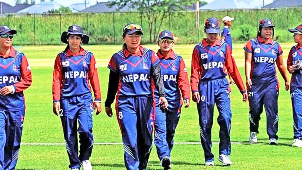 womens cricket nepal