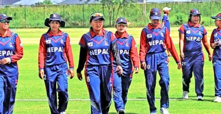 womens cricket nepal