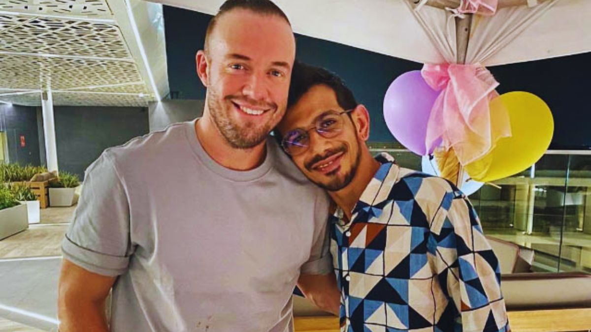 Yuzvendra Chahal special Reunion with AB de Villiers creates buzz on Social Media