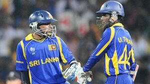WU Tharanga and TM Dilshan