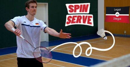 Is Spin serve legal or Illegal in Badminton? Here are all the arguments!