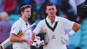 Marnus Labuschagne and Steve Smith