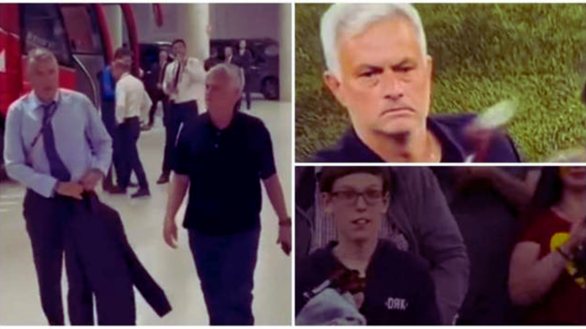 Jose Mourinho gives UEFA Europa League runners-up medal to fans! Footballing world goes frenzy