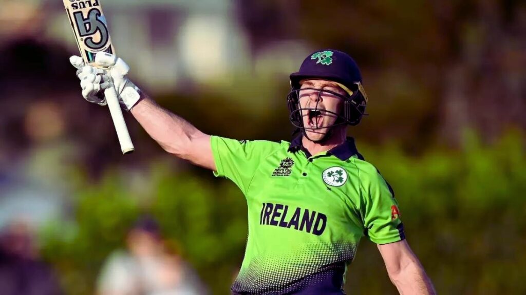 Curtis Campher scored a brilliant century but it was not enough to prevent Ireland from losing to Scotland by one wicket in a thrilling World Cup Qualifier match in Bulawayo on Wednesday. Campher scored 120 off 108 balls, his second ODI century, b his efforts were overshadowed by Michael Leask's unbeaten 91 off 61 as Scotland chased down Ireland's 286-8 with no ball to left.