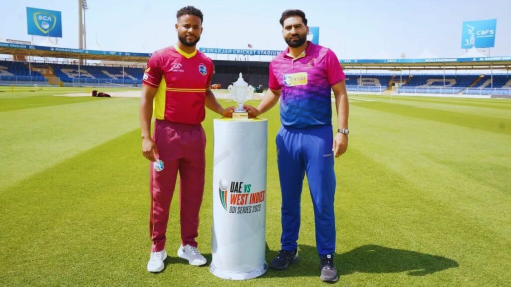 Here You Can Watch The UAE vs WI ODI Series