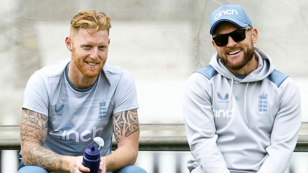 Ben Stokes and Brendon McCullum