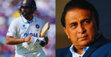 Rohit Sharma Sunil Gavaskar