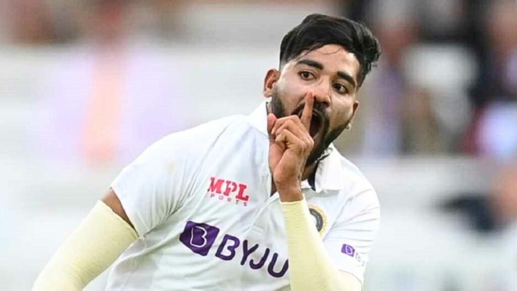 Mohammed Siraj