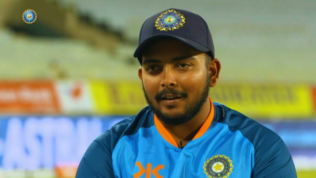 Prithvi Shaw