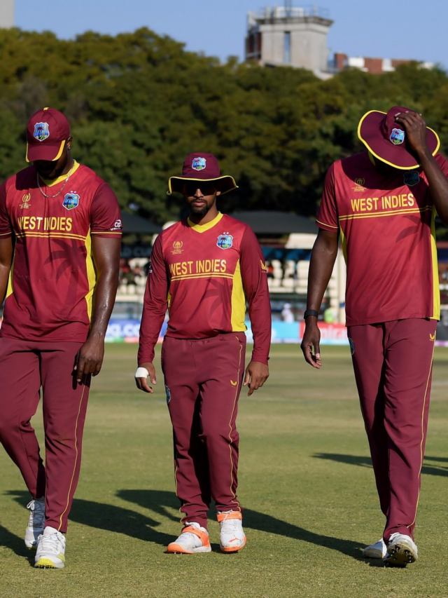 5 reasons why West Indies could not qualify for the Cricket world cup