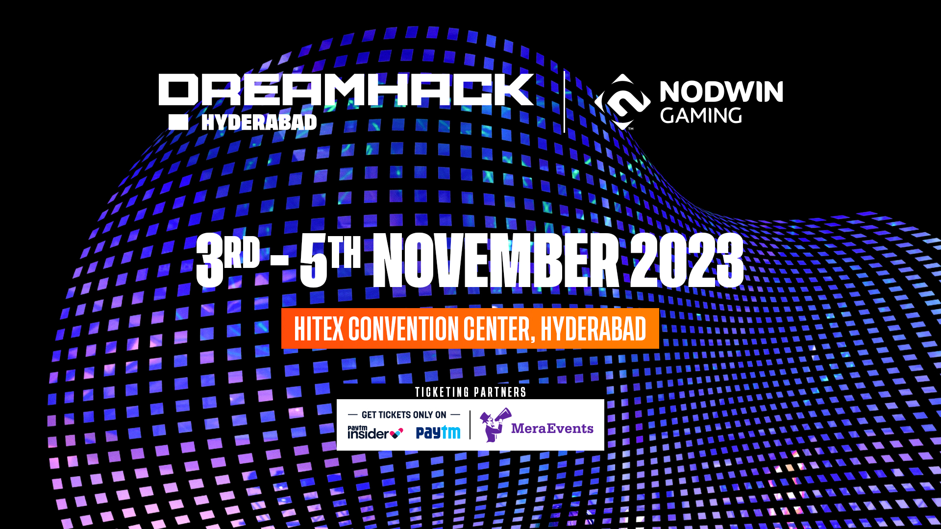 India’s favorite digital festival, DreamHack, is making a triumphant return to Hyderabad, the city of Nizams, for its fourth edition. Industry-leading gaming and esports media company, NODWIN Gaming, in association with global esports goliath ESL FaceIt Group has unveiled the upcoming edition of DreamHack India. Mark your calendars for November 3, as a thrilling three-day spectacle awaits, packed with exhilarating action, cutting-edge technology, esports marvels, and a vibrant celebration of gaming and pop culture. NODWIN Gaming has additionally revealed that tickets for DreamHack India 2023 can now be acquired via ticketing partners, PayTM Insider, and MeraEvents.

Building upon the tremendous triumph of DreamHack India 2022, which captivated and delighted festival attendees over three days, the upcoming fourth edition of DreamHack India is anticipated to be the most spectacular thus far. With a shared mission to propel India's gaming ecosystem and deliver a truly unique and curated experience to the gaming community, NODWIN Gaming, and its partners are dedicated to ensuring that this year's DreamHack becomes an unforgettable event.

DreamHack through its seasons has been a festival where avid members hailing from all spectrums of the gaming community come together in a carefully curated grand celebration of all things tech, pop culture, gaming, and cosplay. NODWIN Gaming aims for the 4th edition of DreamHack India to build upon its previous seasons where every festival-goer finds a space to truly embrace and celebrate their passion. Festival attendees will have much more to be excited about in the latest edition of Dreamhack India, as the upcoming chapter of India’s premier gaming festival is set to bring back the much-acclaimed fan-favorite stages to its list of attractions.

Commenting on the road to DreamHack India 2023, Akshat Rathee, Co-founder and Managing Director, NODWIN Gaming said, “DreamHack stands as a worldwide spectacle, embodying a benchmark that we at NODWIN strive to enhance. Now that the tickets for DreamHack India 2023 are available, DreamHack fans have every reason to anticipate a thrilling, eventful 72-hour extravaganza. This year’s edition of DreamHack is poised to build upon the success of all its predecessors, brimming with a multitude of surprises for our passionate community. Come November, Hyderabad will be the ultimate destination for an unparalleled experience!”

DreamHack India 2023 will present an array of attractions catering to the diverse entertainment needs of all festival-goers. India’s premier gaming festival goes above and beyond to ensure a holistic festival experience with dedicated zones for hardcore gamers, cosplay enthusiasts, esports aficionados, tech enthusiasts, streamers, and more. Among the highlights of the event are the exclusive meet and greet zones where passionate esports fans can indulge in the exciting opportunity to personally meet and interact with their favorite esports athletes and gaming content creators. These specially designated areas foster an atmosphere of connection and engagement, allowing fans to forge unforgettable memories with their best-loved personalities while repping their favorite esports merch from on-site merchandise stores.

The 4th edition of DreamHack India, following DreamHack’s global lineage, is also set to offer BYOD (Bring Your Own Device) zones, where techies can showcase their own systems at the festival, and engage in 1v1 or team gaming battles for DreamHack bragging rights.

NODWIN Gaming has also announced a new feature-laden ticketing format for this year’s DreamHack India 2023. From curated ‘Epic Gamer’ festival passes to satiate the gaming needs of the DreamHack regular, to day passes tailor-made to suit the first-time DreamHack enthusiast, this season’s ticketing categories will have it all.

As India's premier digital festival, DreamHack offers a variety of options to choose from. Exclusive 'Fan Passes' provide access to meet-and-greet zones, allowing fans to connect closely with their favorite esports athletes and content creators. For those seeking competitive thrills, the 'Gamer Passes' offers a chance to dive into the intense competitions DreamHack is known for across the world. Day passes will be available for purchase from October 3.

Returning DreamHack India ticket buyers from prior editions will also have the opportunity to enjoy exclusive discounts when purchasing their tickets for DreamHack India 2023. Notably, previous attendees of DreamHack India will be able to take advantage of special discounts when purchasing their tickets for DreamHack India 2023, rewarding the DreamHack loyalist community for their continued support of India’s premier digital festival.

