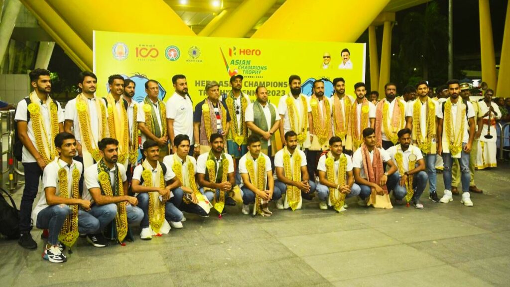 Significant Arrival: Arch-Rivals Pakistan Reaches India through Wagah Border for the Asian Hockey Championship 2023