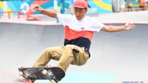 Skateboarding