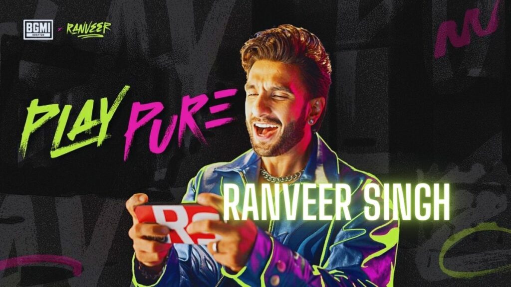 ranveer singh, BGMI, PUBG, collab,, BGMI