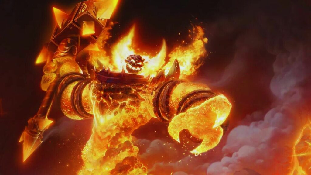 Defeating Ragnaros