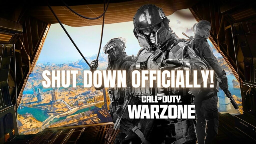 Call of Duty Warzone Shuts Down Officially