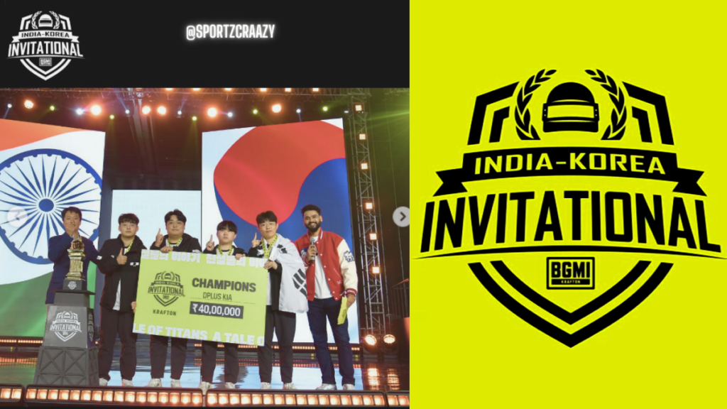 India, Korea, BGMI, Invitational