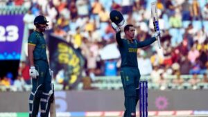 ICC CWC 2023: South Africa beat Australia by 134 runs to go on Top of Points table
