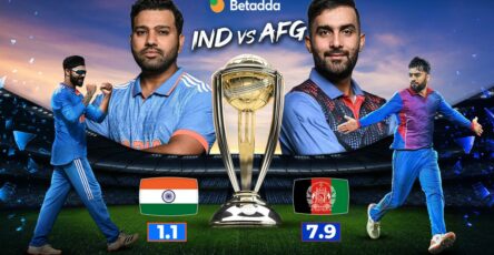 ICC World Cup 2023 Group Stage: India vs Afghanistan