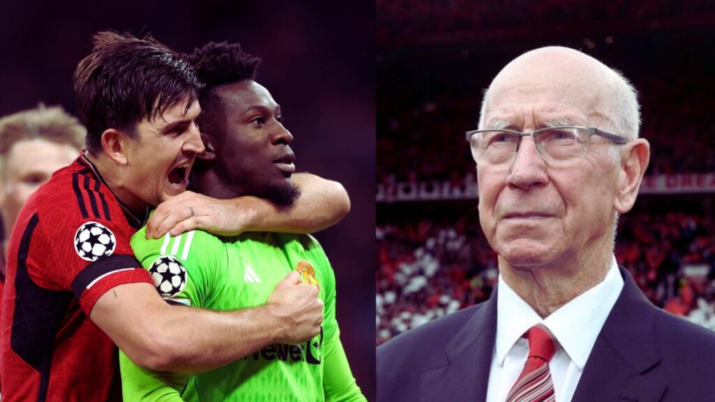 Manchester United pay homage to club legend Sir Bobby Charlton with first UCL win this season
