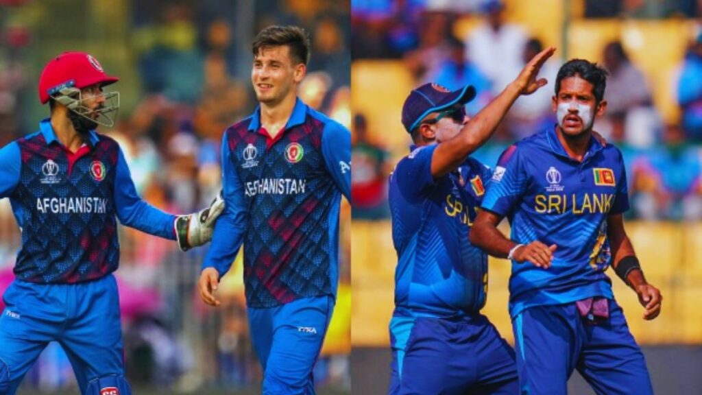 AFG vs SL, World Cup 2023, ICC ODI World Cup 2023