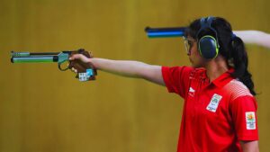 Asian Championships, Paris Olympics, Shooting