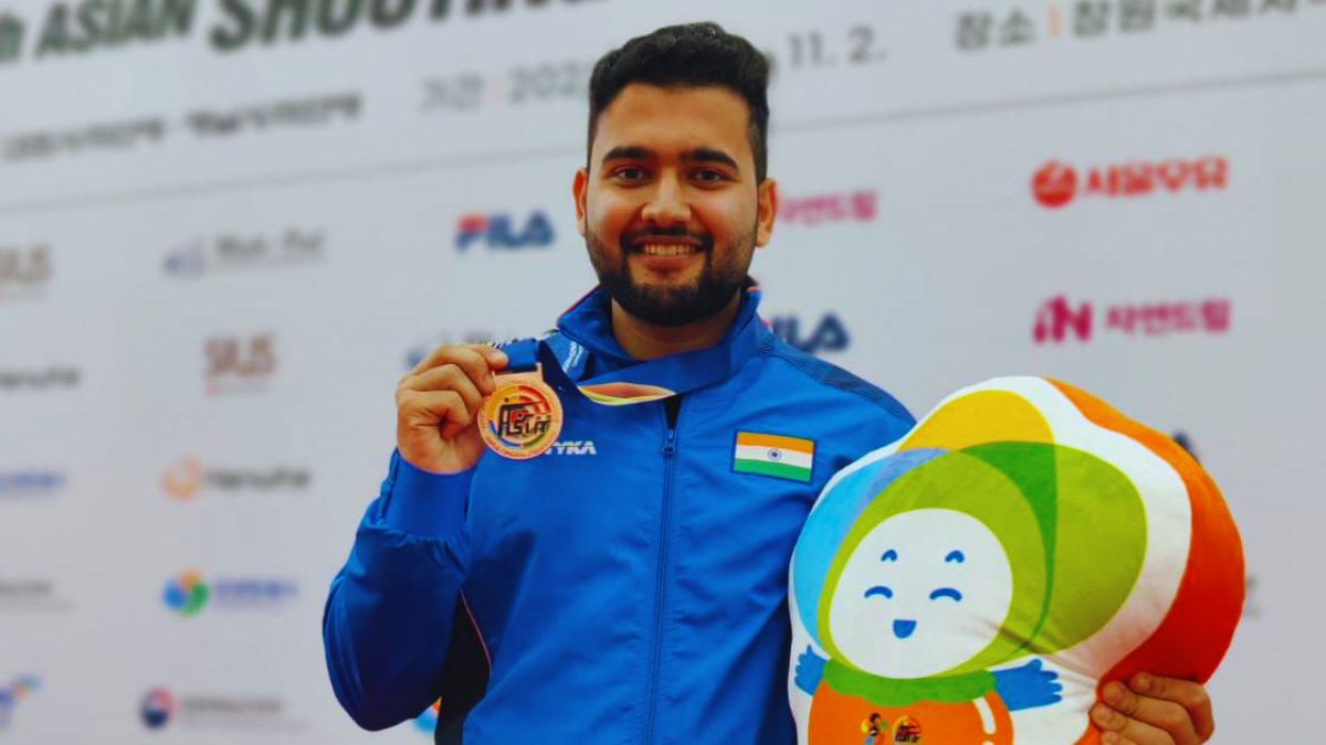 Asian Shooting Championship, Anish Bhanwala