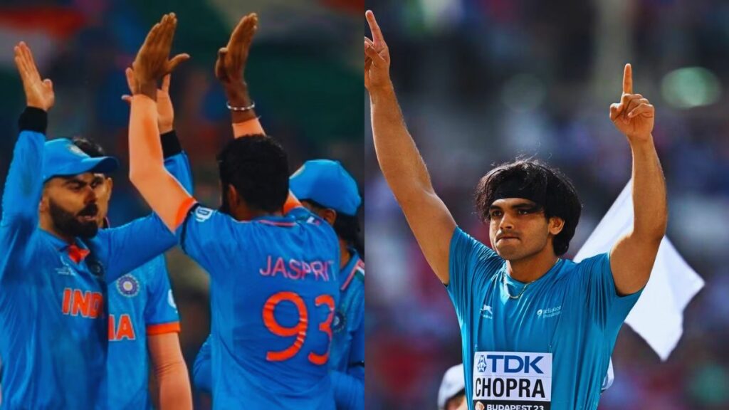 Neeraj Chopra, Rohit Sharma, World Cup 2023