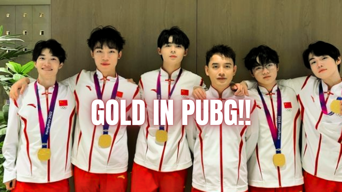 Aisan games, China, Gold medal, PUBG