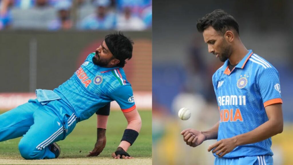 Hardik Pandya ruled out of World cup 2023 due to ligament damage. Prasidh Krishna brought in as replacement