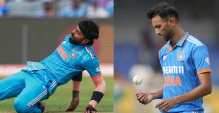 Hardik Pandya ruled out of World cup 2023 due to ligament damage. Prasidh Krishna brought in as replacement