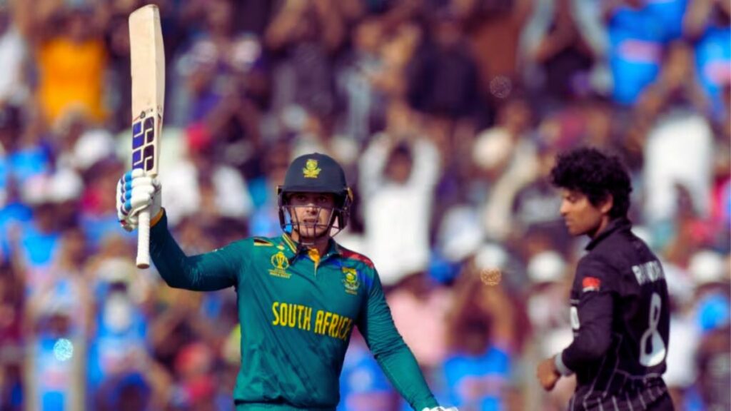 ICC CWC 2023: Quinton De Kock now just 1 century shy off Rohit Sharma's record of most centuries
