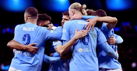 Manchester City extened unbeaten run to 18-matches, also become fastest to 250 goals in Europe