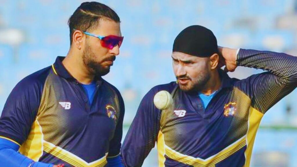 Yuvraj Singh, Harbhajan Singh, Legends Cricket Trophy