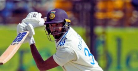 India vs England 5th Test Match: Devdutt Paddikkal hits Fifty; Sarfaraz departs but India maintains lead against Three Lions