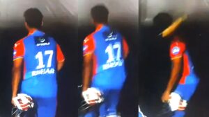 Rishabh Pant angry