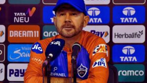 DC coach Ricky Ponting