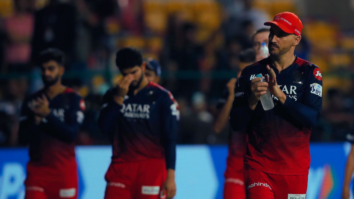 RCB team sad