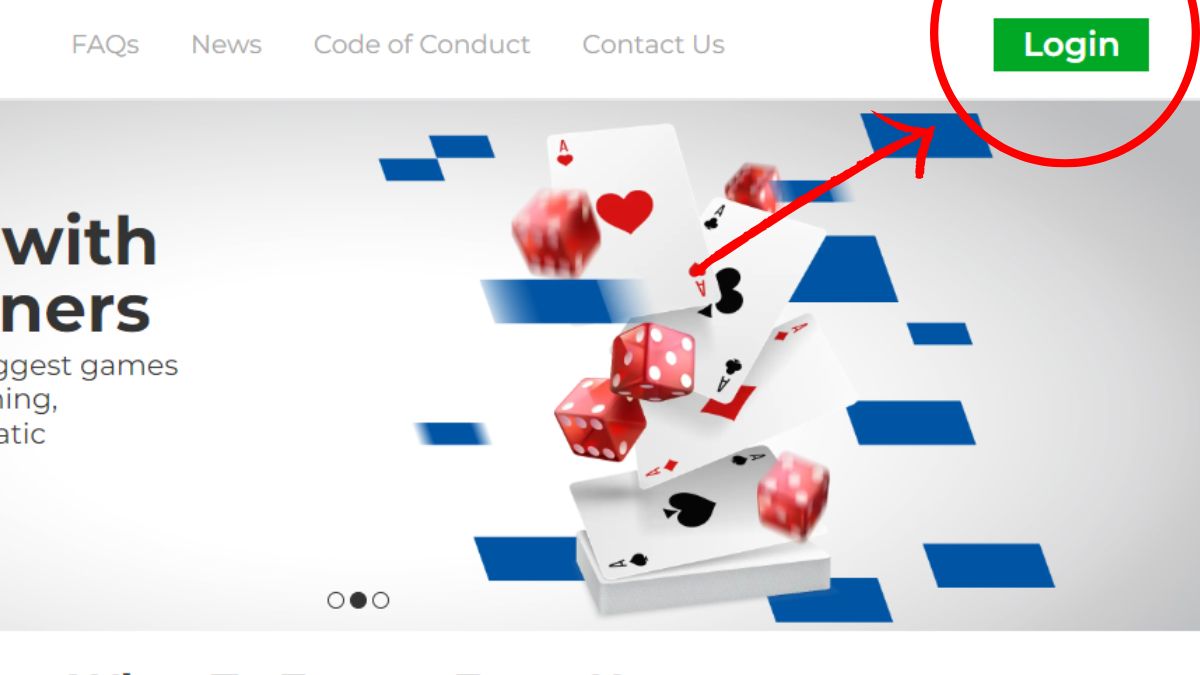 Betway login page