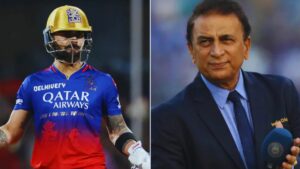 Virat Kohli, Sunil Gavaskar