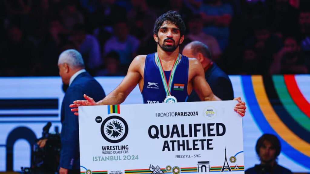Aman Sehrawat, Paris Olympics 2024, Wrestling