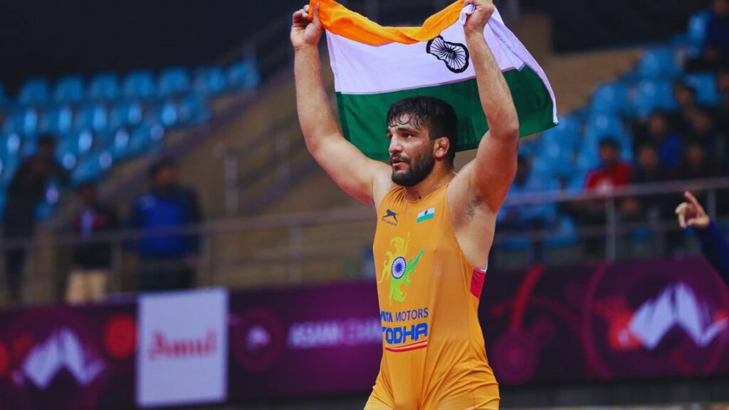Sunil Kumar, Paris Olympics 2024, Wrestling