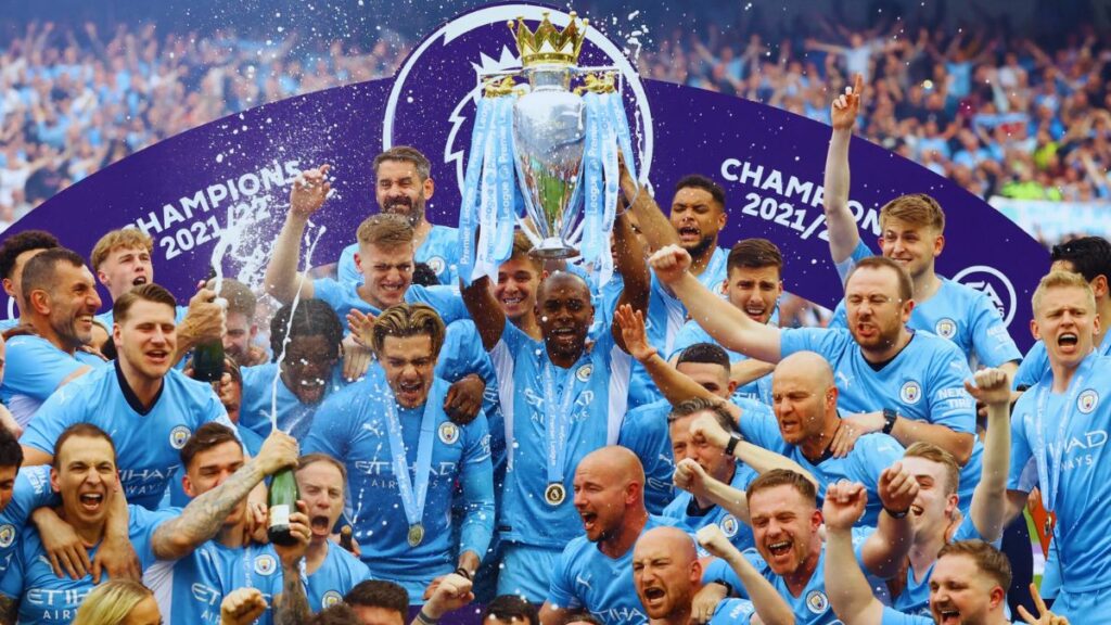 English Premier League, Manchester City, Champions League