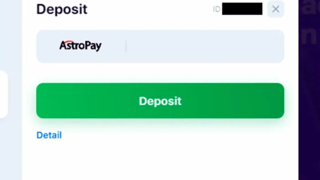 1win deposit page