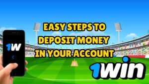 Deposit money in your 1win account