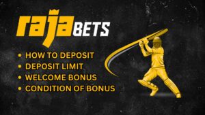 How to deposit money at Rajabets