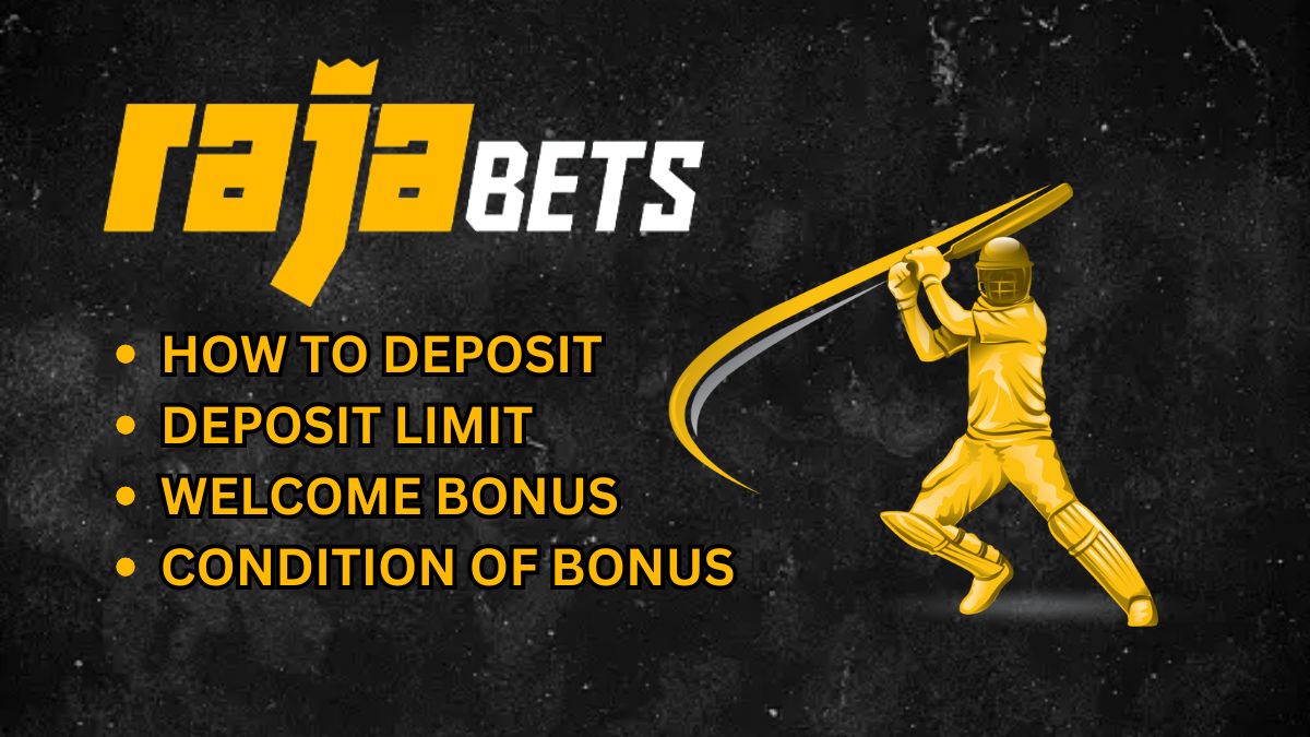 How to deposit money at Rajabets